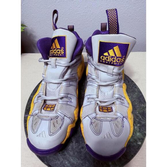 Adidas Crazy 8 Jeremy Lin Los Angeles Lakers S85441 Sneaker Men Us7 - Picture 3 of 9